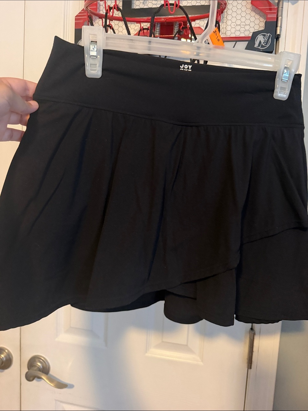 JoyLab Black Asymmetrical Layered Skort